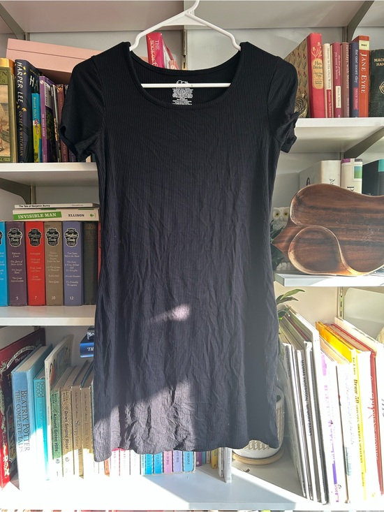 art class Other - art class Black Ribbed Scoop Neck Tee Dress